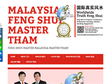 Tablet Screenshot of malaysiafengshuimaster.com